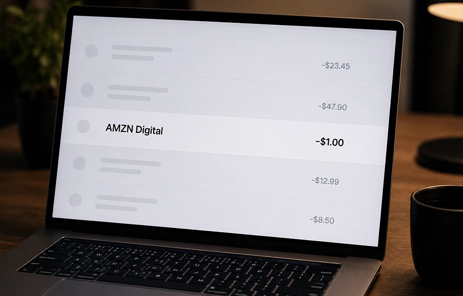 Why Is There an AMZN Digital on My Bill?