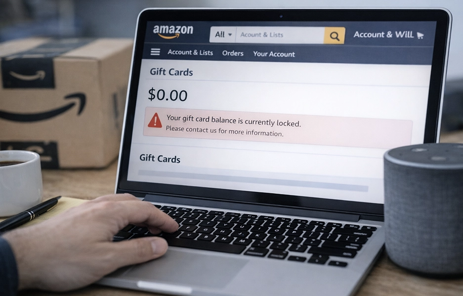 Amazon Lock My Gift Card Balance