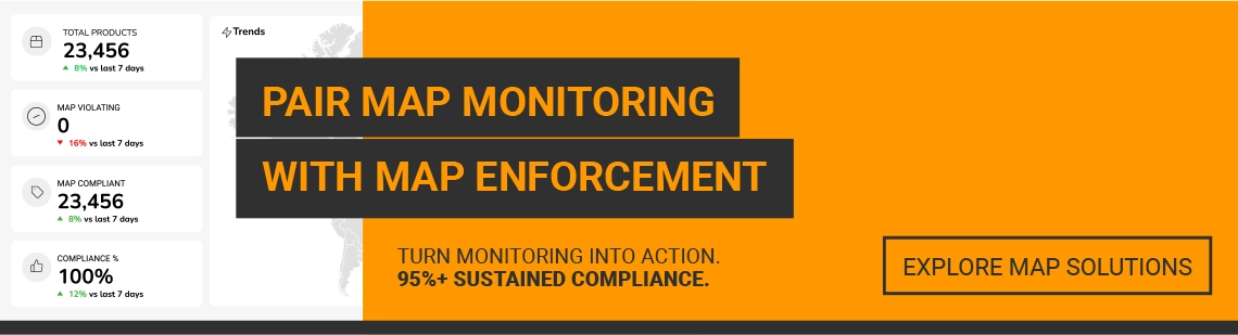 pair MAP monitoring and MAP enforcement solutions
