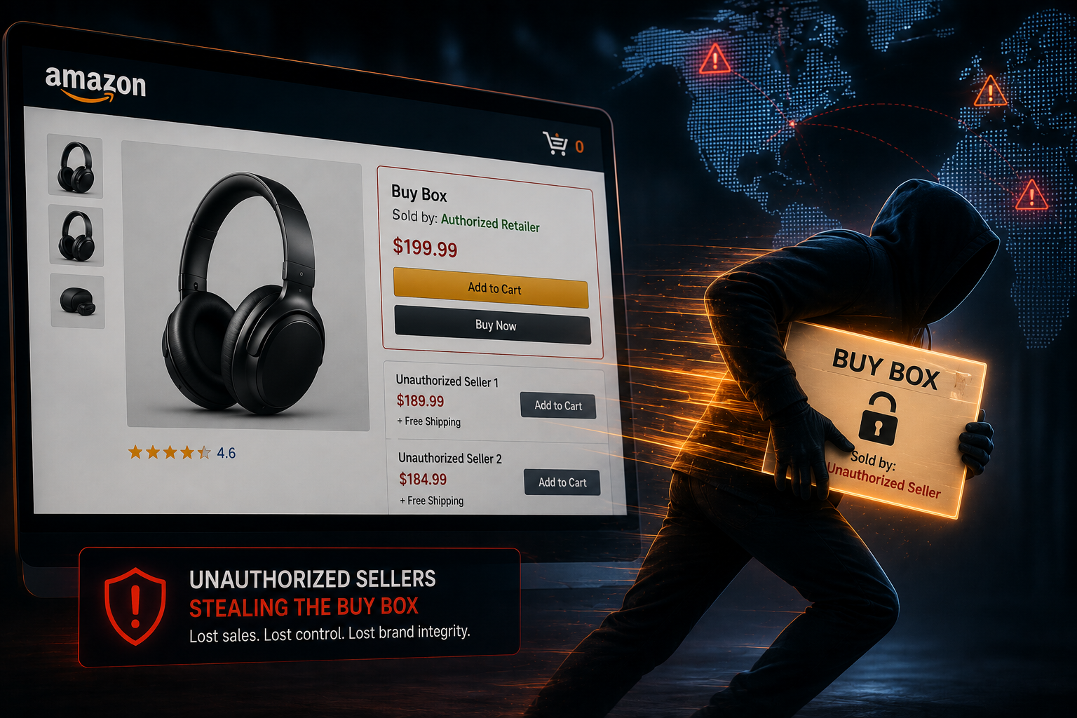 How Do Unauthorized Sellers Affect the Buy Box?