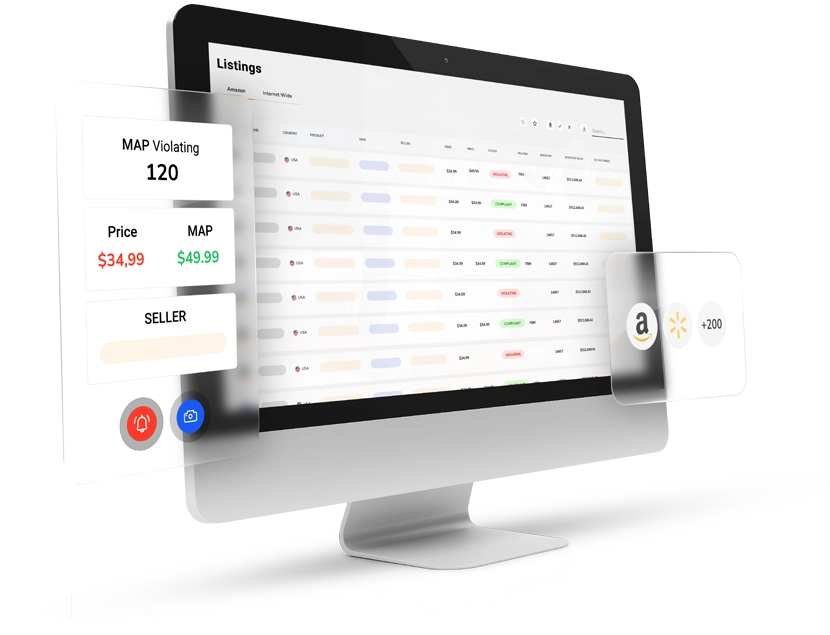 Map monitoring software