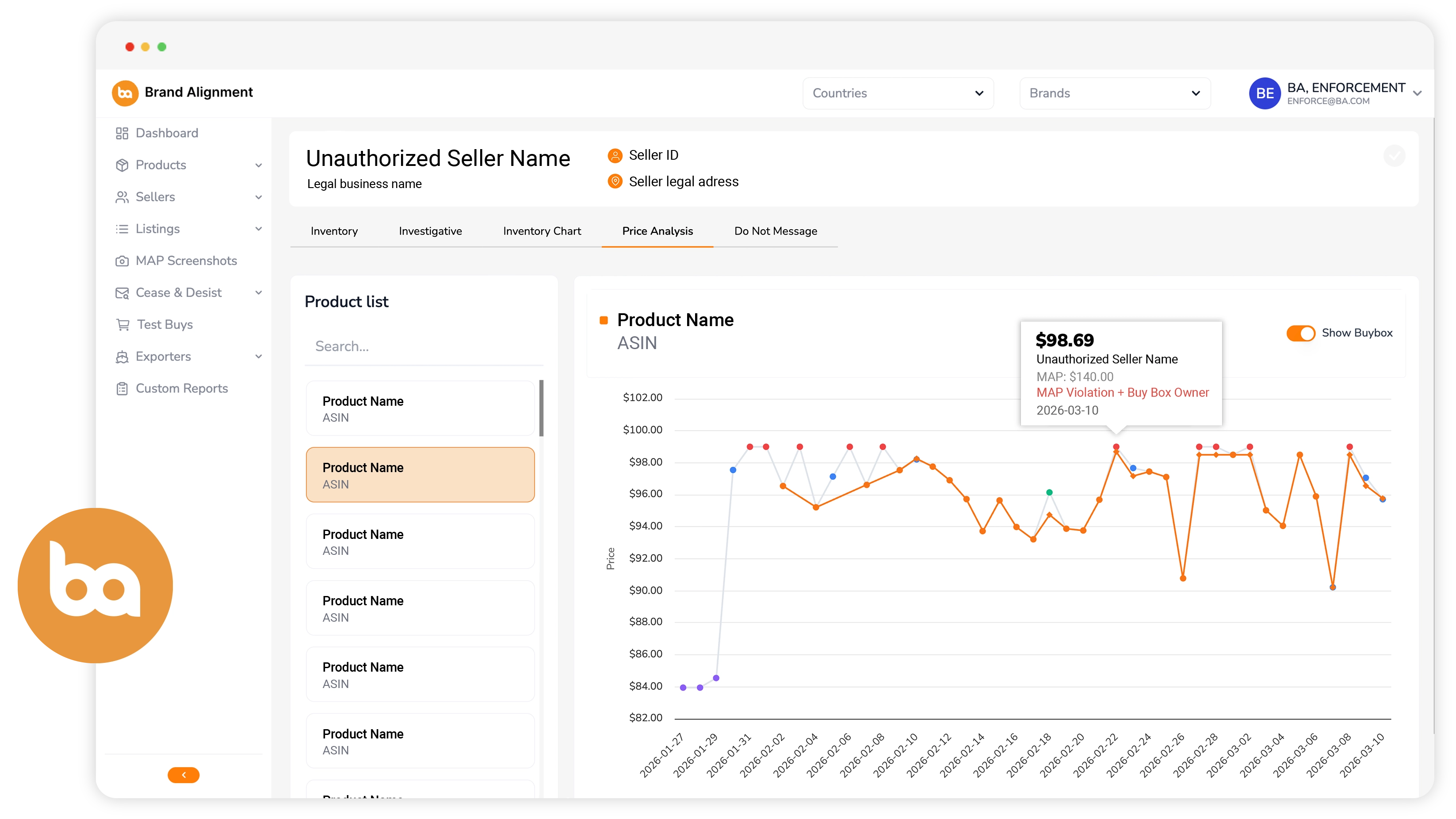 brand alingments brand protection software