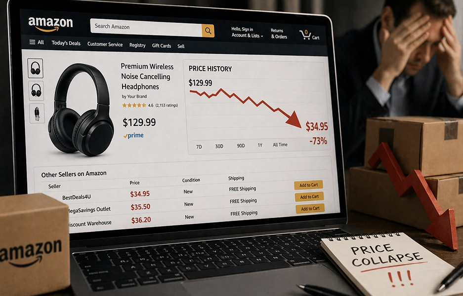 Why Did My Amazon Listing Price Collapse Overnight