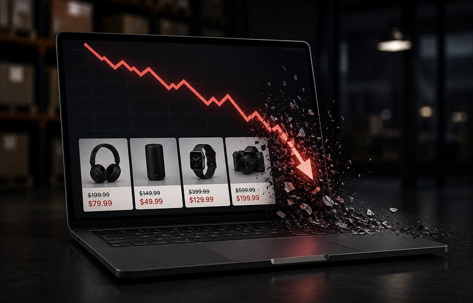Why Do Prices Collapse Online?