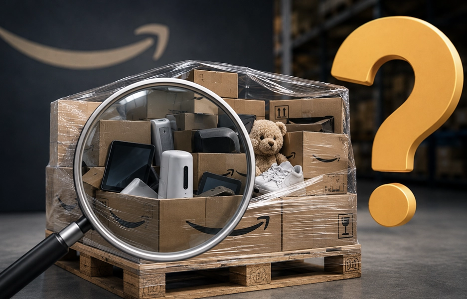 are amazon return pallets real