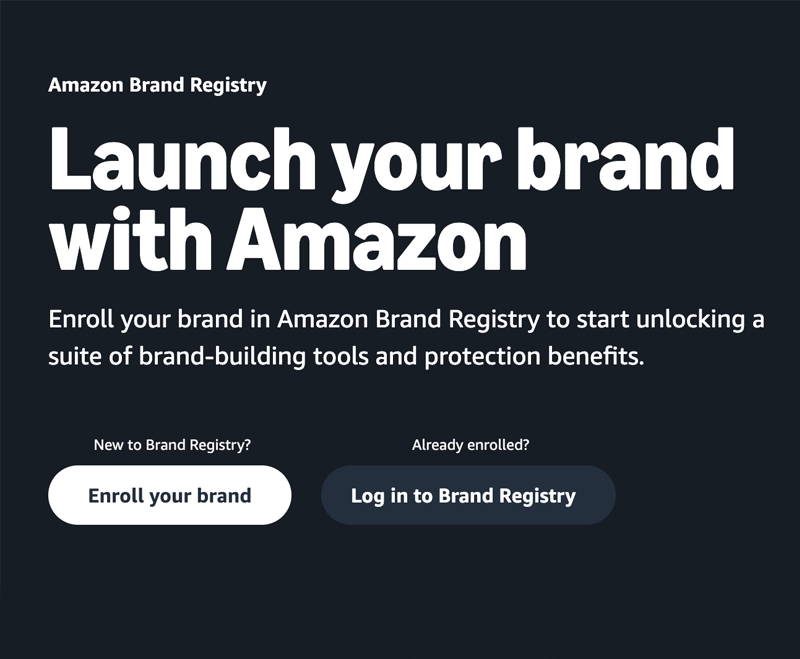 Amazon brand registry