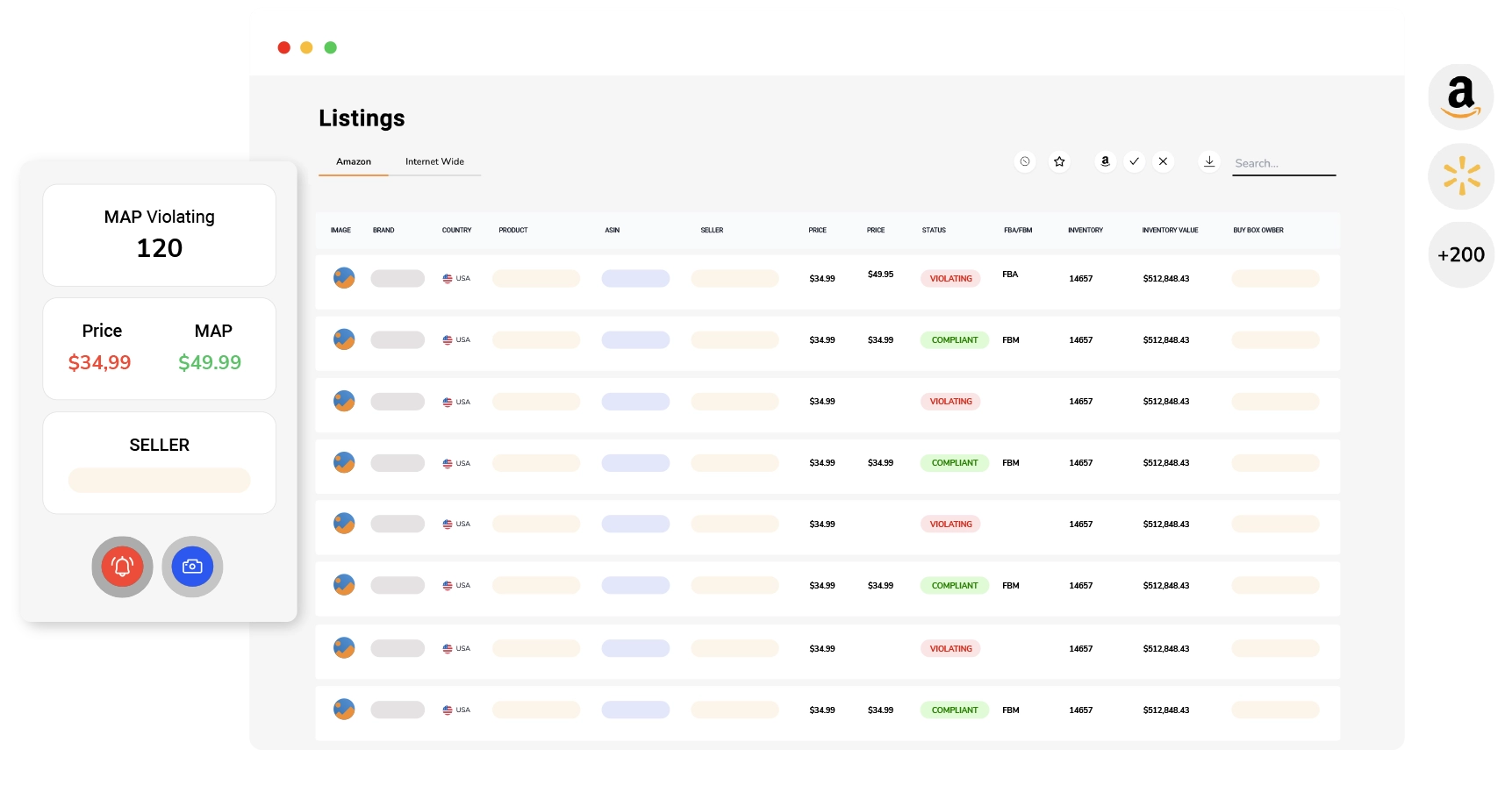 MAP Monitoring software
