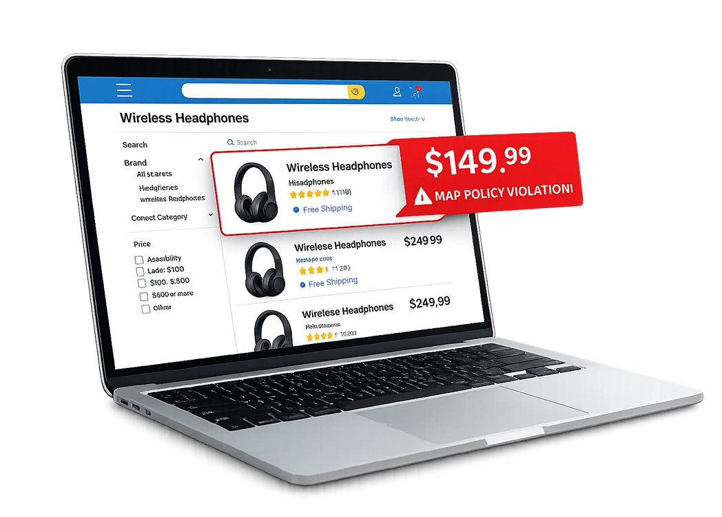 map policy violation map  enforcement software