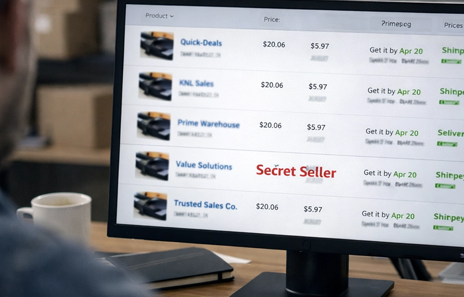 Which of My Distributors Is Selling on Amazon